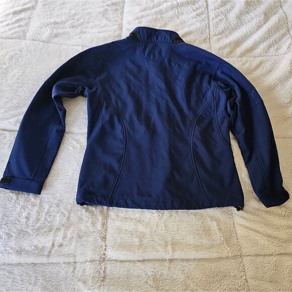 TURFER ATHLETIC: Ladies Jacket in Navy Blue Size Medium - Picture 2 of 7
